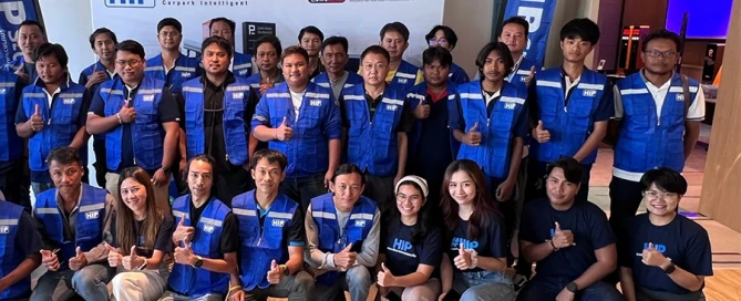 HIP Training สินค้าไม้กั้นรถยนต์ LPR ร่วมกับ บจก.เอ็นเทอร์ เทคโนโลยี