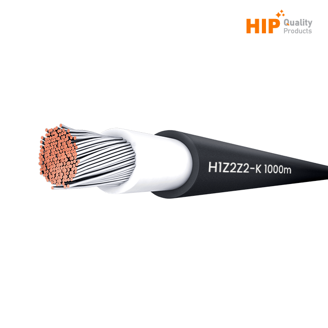 Solar PV Cable H1Z2Z2-K (Black) 1x6mm2 1000m