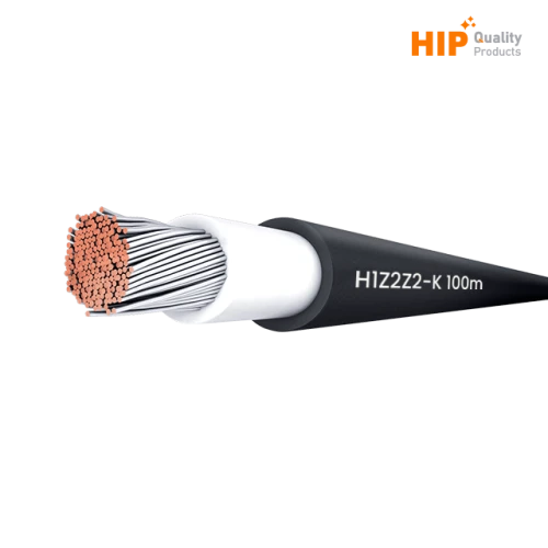 Solar PV Cable H1Z2Z2-K (Black) 1x6mm2 100m