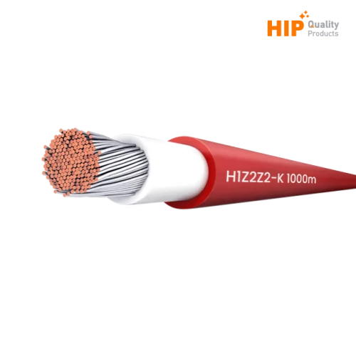 Solar PV Cable H1Z2Z2-K (Red) 1x4mm2 1000m