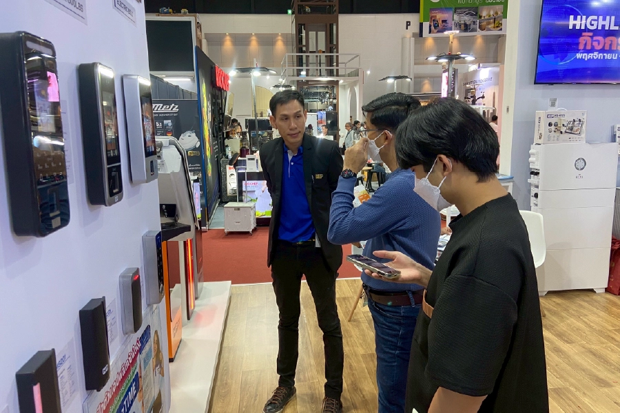 เครื่องบันทึกเวลา (Time and Access) Architect Expo 2025 HIP ร่วมงาน Thailand Smart City Expo 2024