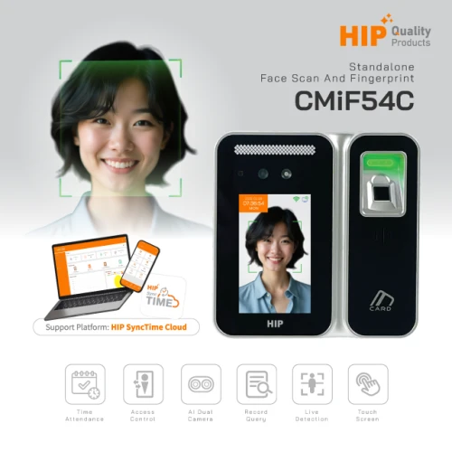 HIP เครื่องสแกนใบหน้า รุ่น CMiF54C