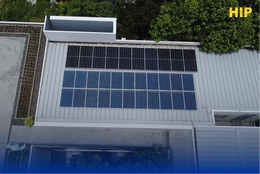 ผลงานติดตั้ง แผงโซล่าเซลล์ Longi 555W และ inverter Solis 5kW บ้านคุณซี ผลงานติดตั้ง แผงโซล่าเซลล์ Longi 555W และ inverter Solis 5kW บ้านคุณซี