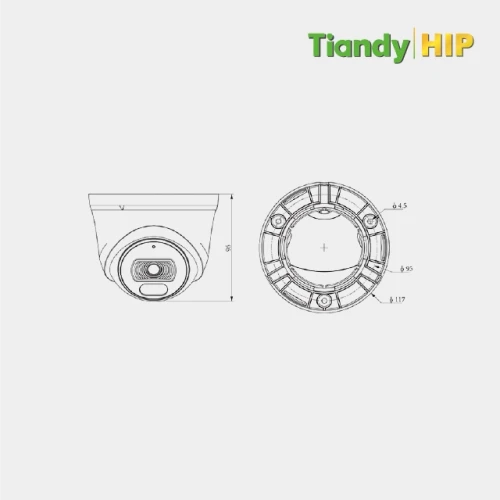 Tiandy CCTV Camera TC-C320N