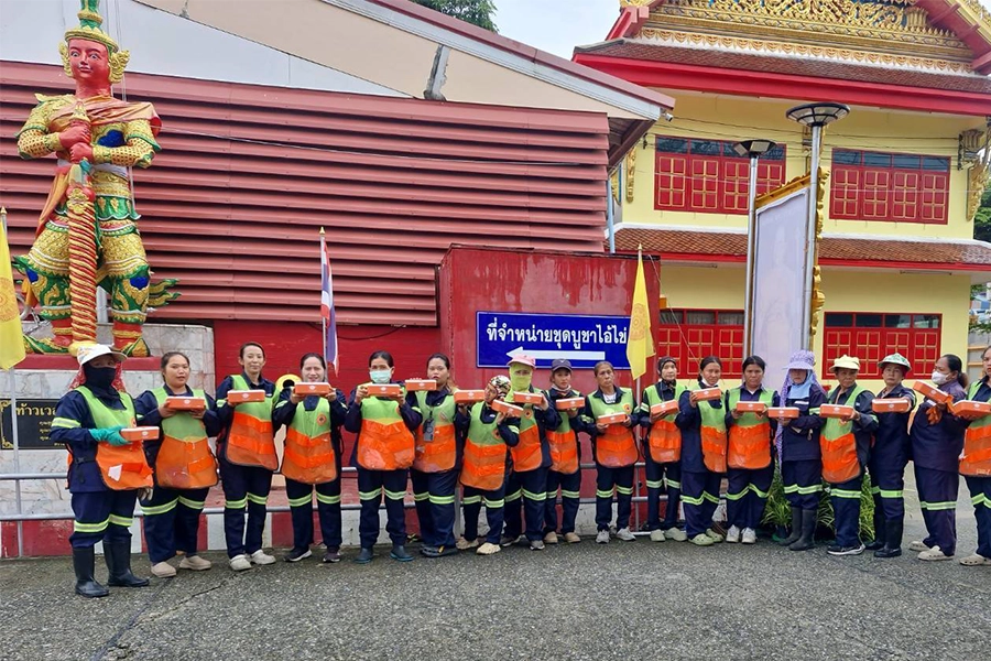 โครงการ CSR ประเวศสะอาด ด้วยหน้ากากแห่งความห่วงใยจาก HIP