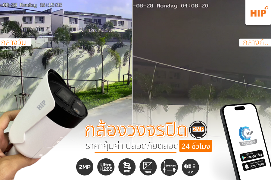 กล้องวงจรปิด 2 ล้านพิกเซล