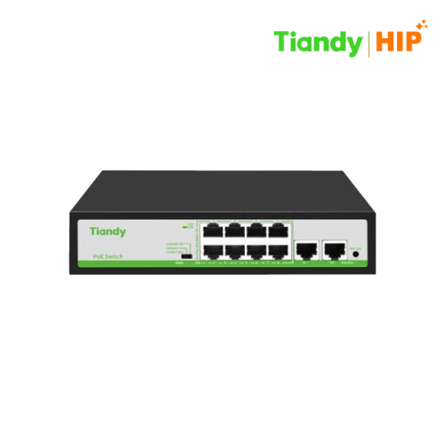 Tiandy PoE switch TC-P3S010 Spec:F/0820/AT/90