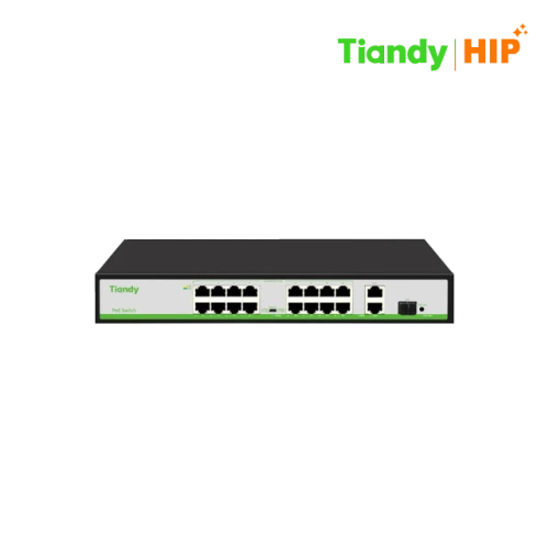 Tiandy PoE switch TC-P3S019 Spec:H/1621/AT/180