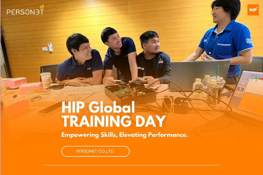 ้HIP และ Personet จัด Training Day พัฒนาโซลูชันด้านความปลอดภัย