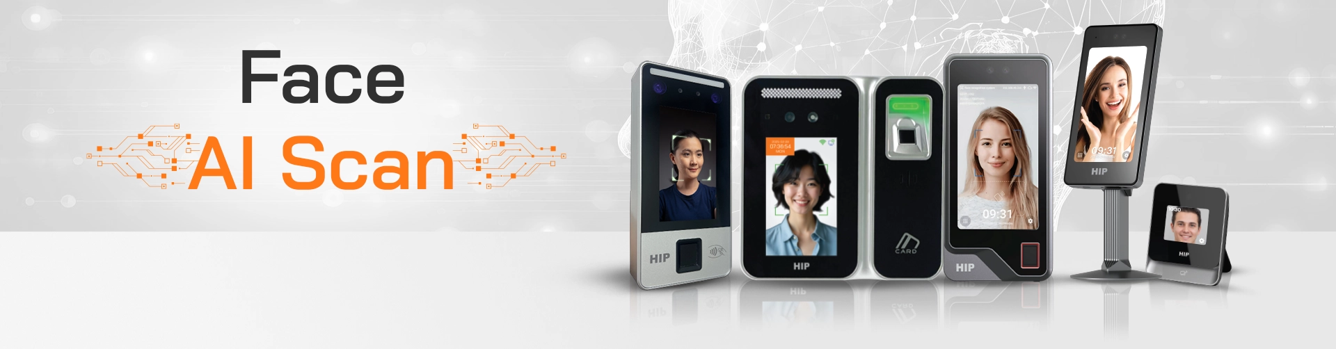 HIP จัดจำหน่ายสินค้า เครื่องสแกนใบหน้า Face AI Scan